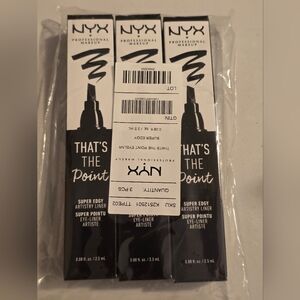 NYX That’s The Point Liquid Eyeliner Bundle (Set of 3) – NEW